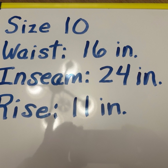 Talbots high waisted cropped jeans, size 10 - Picture 4 of 4